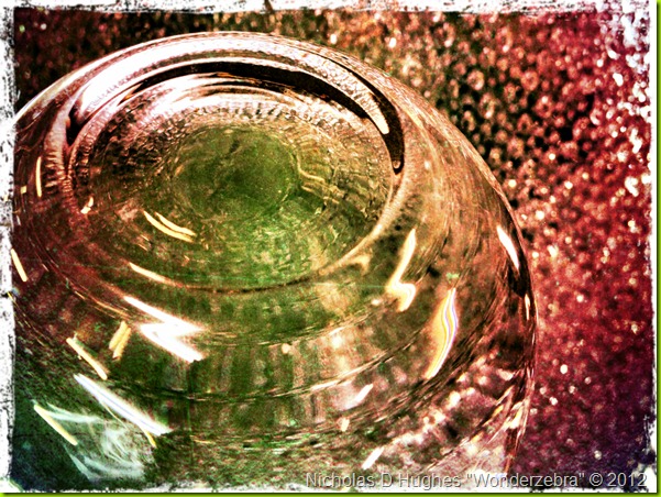 Abstract Coloured Glass